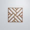 Ekena Millwork Large Killeen Decorative Fretwork Wood Wall Panels, Walnut, 23 3/8"W x 23 3/8"H x 3/8"T WALW24X24X0375KLNWA - alternate 2